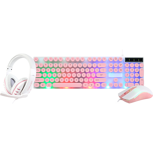 VIVITAR LVLUP  3 in 1 Gaming Kit (Keyboard, Mouse, Headset)