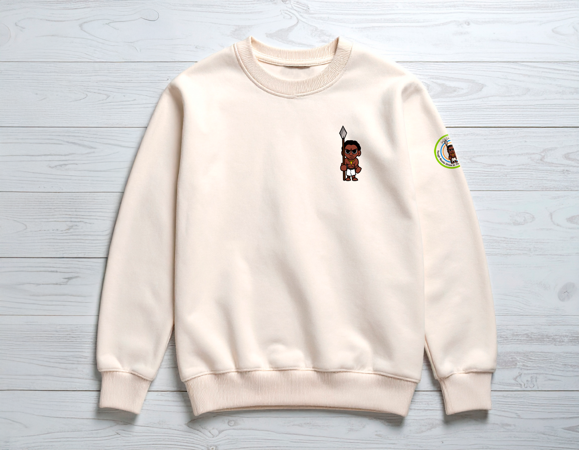 Mikasilo-Crew Neck Sweatshirt
