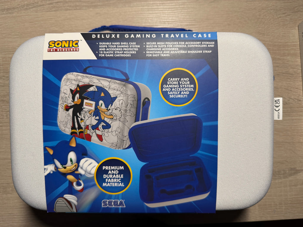 Sonic the Hedgehog Deluxe Gaming Travel Case