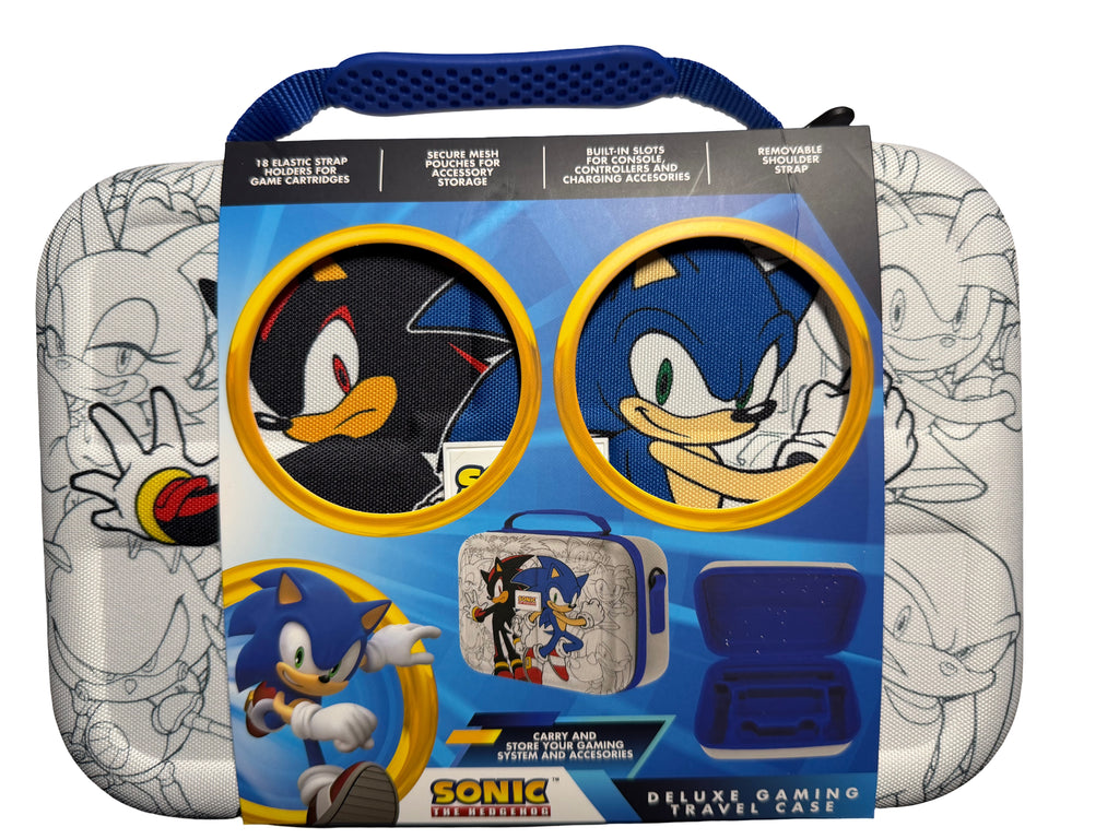 Sonic the Hedgehog Deluxe Gaming Travel Case