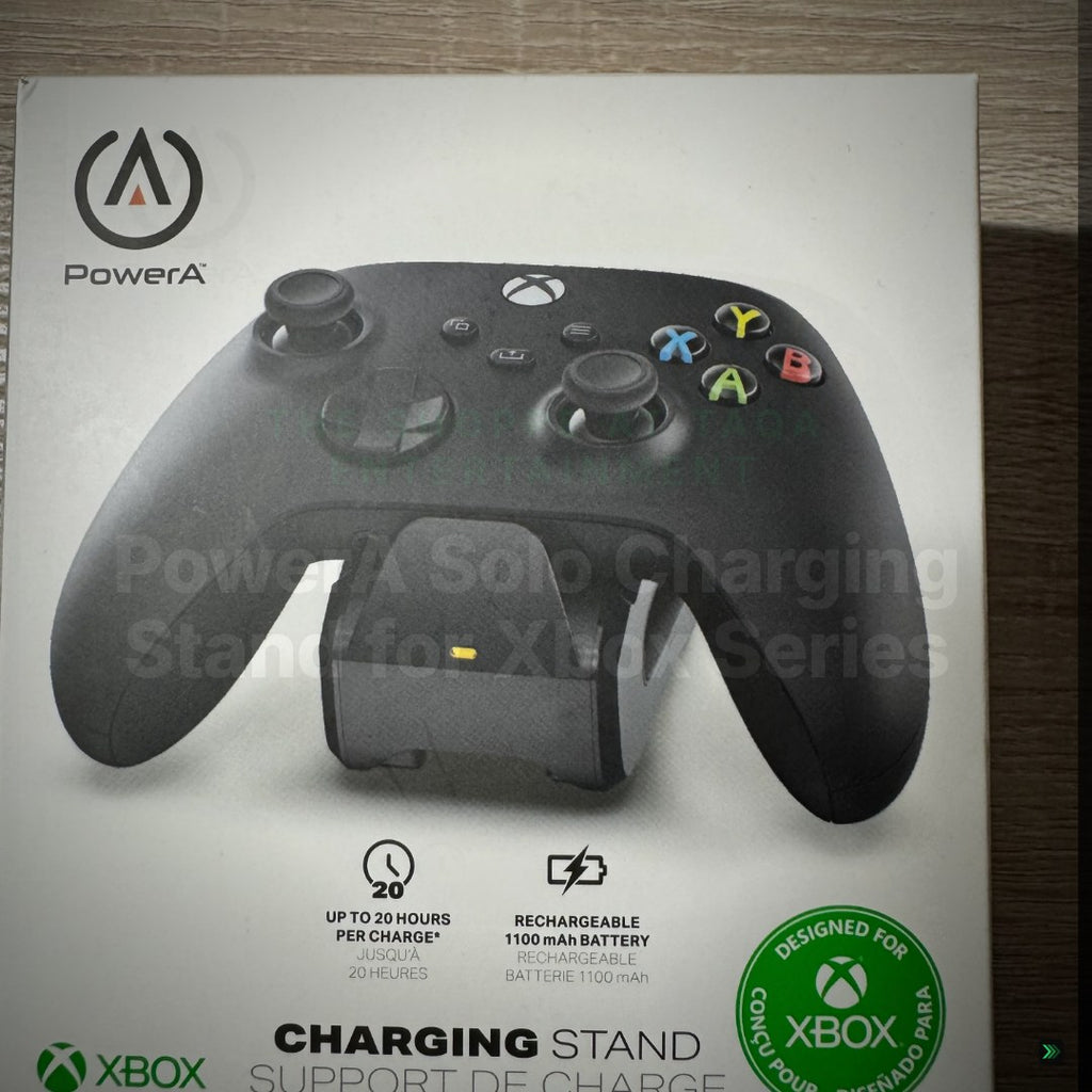 PowerA Solo Charging Stand for Xbox Series X/S - Black – Clean Showcase