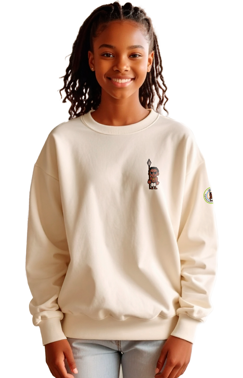 Mikasilo-Crew Neck Sweatshirt